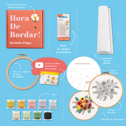 Jardin de flores - Kit para principiantes